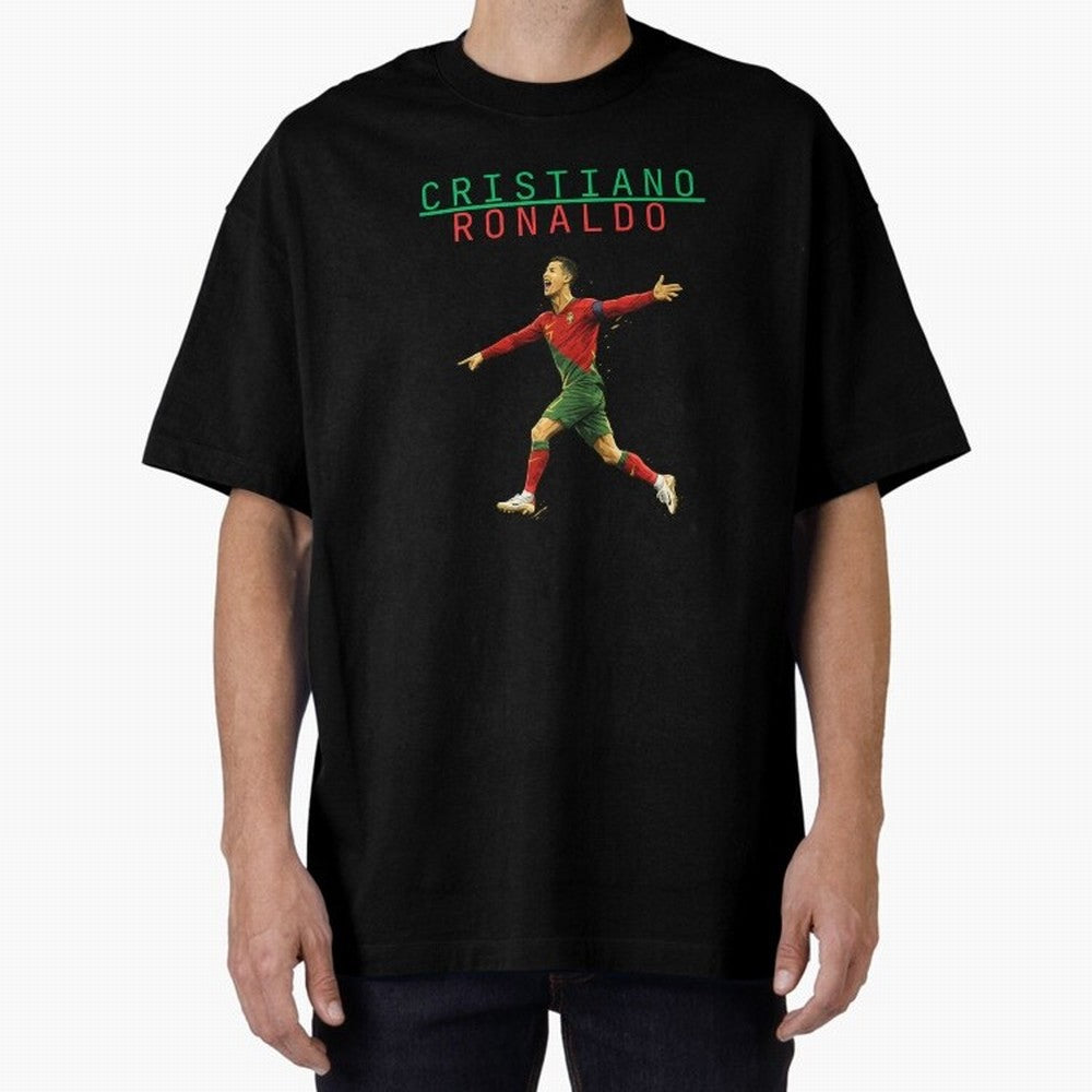 Ronaldo Oversized T-Shirt Bring Supporter Culture to Match Day Hype around FIFA World Cup 2026 Group Stage, Cristiano Ronaldo, Brazil, Portugal and Argentina, Fan Favorite Moments, National Team Passion, Big Match Drama and Soccer History; Perfect