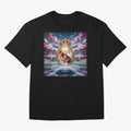 Los Campeones del Bernab¨¦u Oversized T-Shirt Show Your Tournament Heart for FIFA World Cup 2026 USA Canada Mexico for Fans of Messi and Cristiano Ronaldo and Brazil, Portugal and Argentina, Bringing Football History, Final Match Energy, Crowd