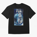 Cr7 art design wallpaper Oversized T-Shirt Bring a Vintage Feel to FIFA World Cup 2026 Group Stage Spirit, Made for France and Portugal, Cristiano Ronaldo, Stadium Memories, Football Loyalty, International Chants and Championship Tradition; Made