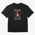 All I Want For Christmas Is Siuu Funny Christmas Festive Knitted Oversized T-Shirt Create FIFA World Cup 2026 Group Stage Spirit, Inspired by Portugal, Spain and Germany, Mbappe and Neymar, Sports Nostalgia, International Competition, Famous