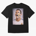 Cristiano Ronaldo ¡ª A Fan Portrait in Motion Oversized T-Shirt Bring Retro Soccer Energy to Global Football Passion for FIFA World Cup 2026 USA Canada Mexico, Filled with Cristiano Ronaldo, Haaland and CR7, France, Vintage Soccer Flavor, Modern