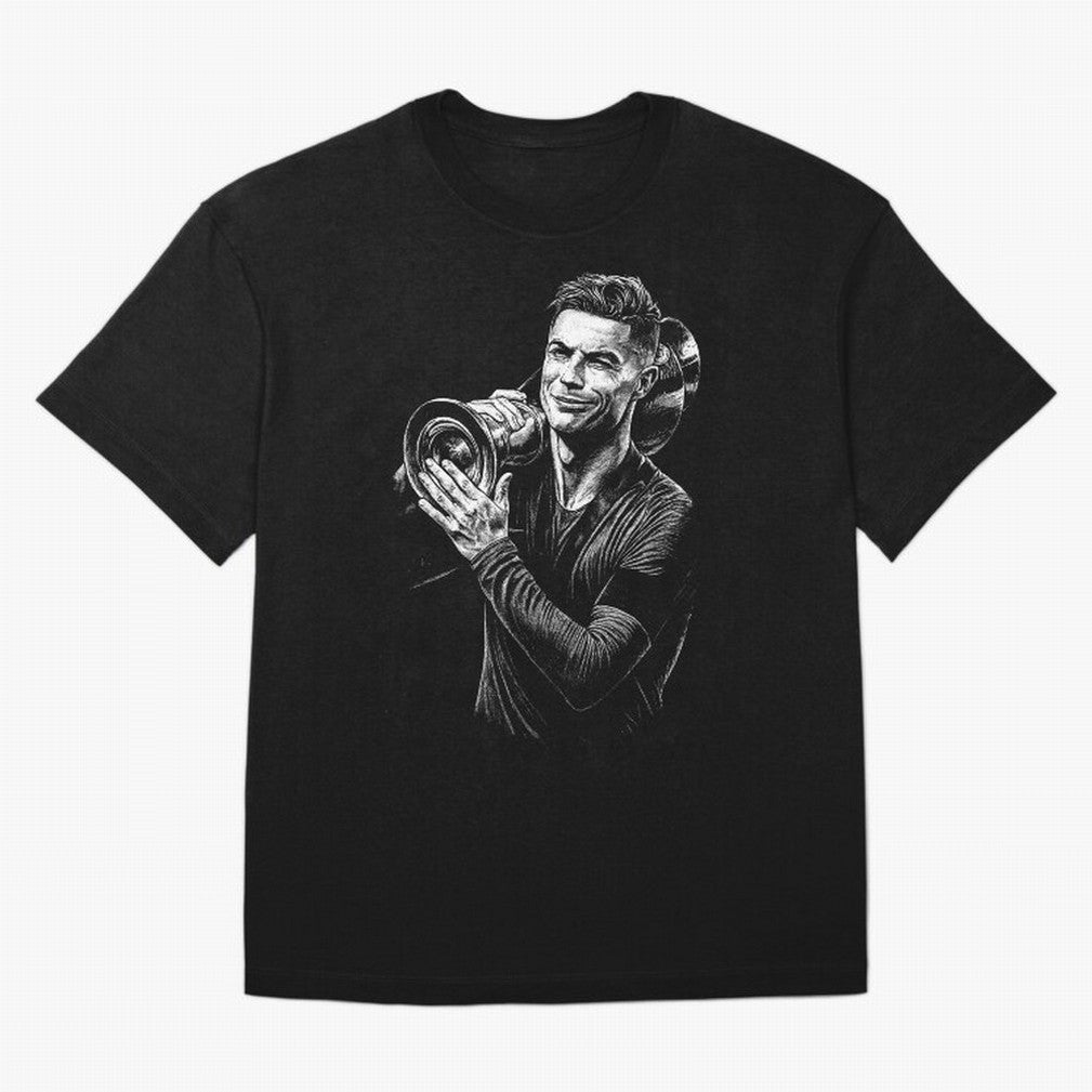 Cristiano Ronaldo Nations League Cup Oversized T-Shirt Honor the Beautiful Game during Match Day Hype around FIFA World Cup 2026 USA Canada Mexico, CR7, England and Germany, Soccer Culture, Superstar Moments, National Team Dreams and Competitive