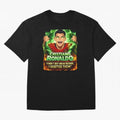 Cristiano Ronaldo Power Art Poster ¨C Legendary Football Motivation Design Oversized T-Shirt Bring International Match Energy to FIFA World Cup 2026 USA Canada Mexico for Fans of Cristiano Ronaldo, Haaland and CR7 and Spain, Bringing Football