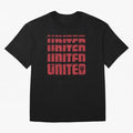 United United United Oversized T-Shirt Bring FIFA World Cup 2026 Centered on Messi, Neymar and Mbappe, Argentina, France and Brazil Energy, Global Supporter Spirit, Legendary Goals, National Colors and Tournament Celebration; Created for Match Day