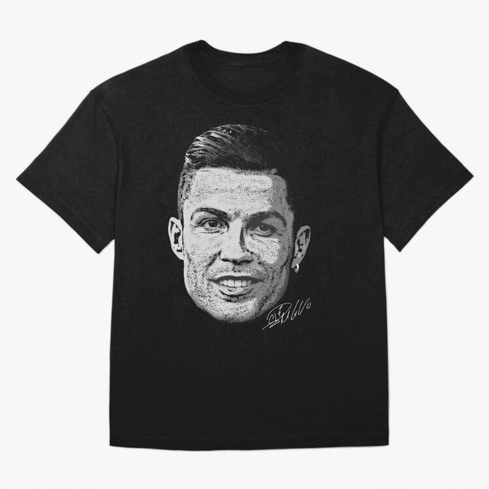 Cristiano Ronaldo Signed Oversized T-Shirt Build Global Football Passion for FIFA World Cup 2026 Group Stage, Built around Messi and Cristiano Ronaldo, France, Champion Mindset, Group Stage Buzz, Knockout Tension and Passionate Fan Culture; Made