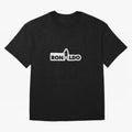 Cristiano Ronaldo Silhouette Typography Design Oversized T-Shirt Follow the Final Road of FIFA World Cup 2026 Highlighting Messi, Argentina, France and Brazil Energy, Sports Nostalgia, International Competition, Famous Players and Unforgettable