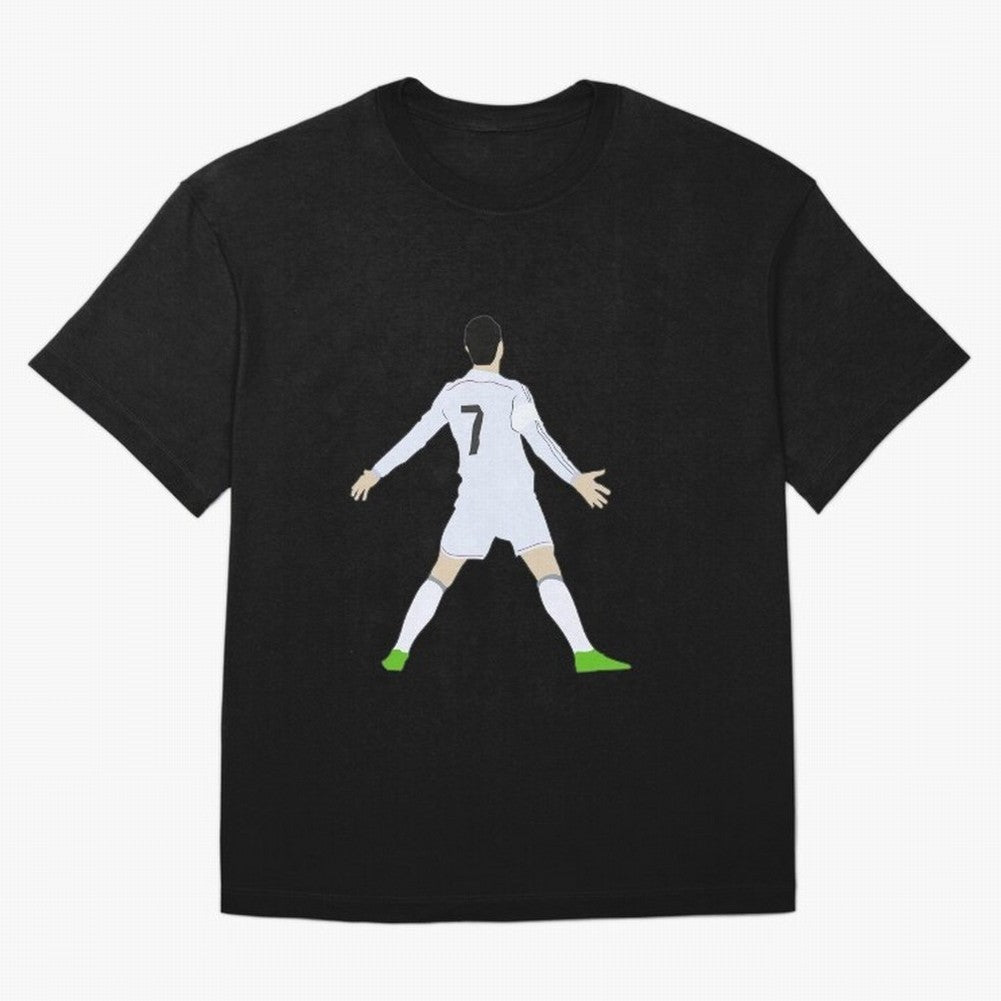 Cristiano Ronaldo Oversized T-Shirt Show Support during FIFA World Cup 2026 Group Stage for Fans of Mbappe and Neymar and England, France and Netherlands, Bringing Supporter Pride, Iconic Celebrations, Legendary Names and Global Match Day Energy;