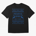 Real Madrid Christmas Oversized T-Shirt Share the Excitement of Match Day Hype around FIFA World Cup 2026 USA Canada Mexico, Mbappe, England, Retro Football Energy, Iconic Rivalries, Trophy Chase Drama and Stadium Atmosphere; Ideal for Fans Who