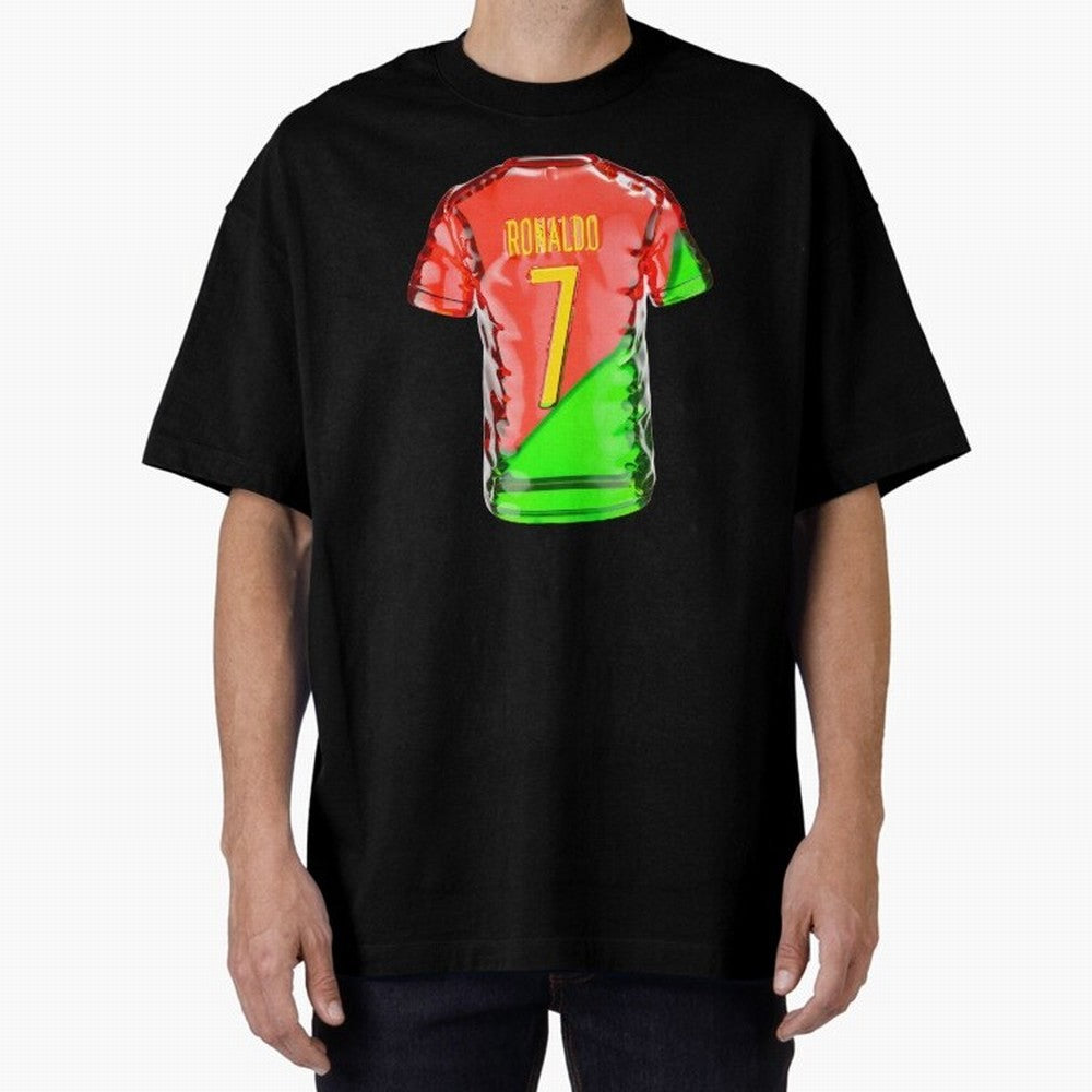 Cristiano Ronaldo Oversized T-Shirt Feel International Energy from the FIFA World Cup 2026 USA Canada Mexico Journey through Cristiano Ronaldo, Haaland and CR7 Highlights, Argentina and Brazil Pride, Match Day Excitement, Supporter Culture, Golden