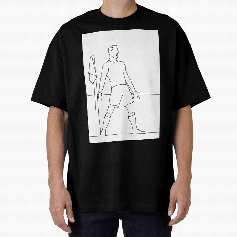Siuuu! Oversized T-Shirt Bring a Champion Mindset to the FIFA World Cup 2026 Group Stage Journey through Cristiano Ronaldo, Haaland and CR7 Highlights, France Pride, Championship Spirit, Famous Goals, Roaring Crowds and International Football