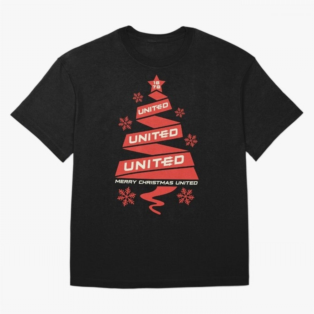 Manchester United Christmas Oversized T-Shirt Step into FIFA World Cup 2026 USA Canada Mexico Spirit, Filled with Portugal, Spain and Germany, Messi and Cristiano Ronaldo, Football Festival Excitement, Trophy Ambitions, Country Rivalries and Star