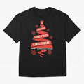 Manchester United Christmas Oversized T-Shirt Step into FIFA World Cup 2026 USA Canada Mexico Spirit, Filled with Portugal, Spain and Germany, Messi and Cristiano Ronaldo, Football Festival Excitement, Trophy Ambitions, Country Rivalries and Star