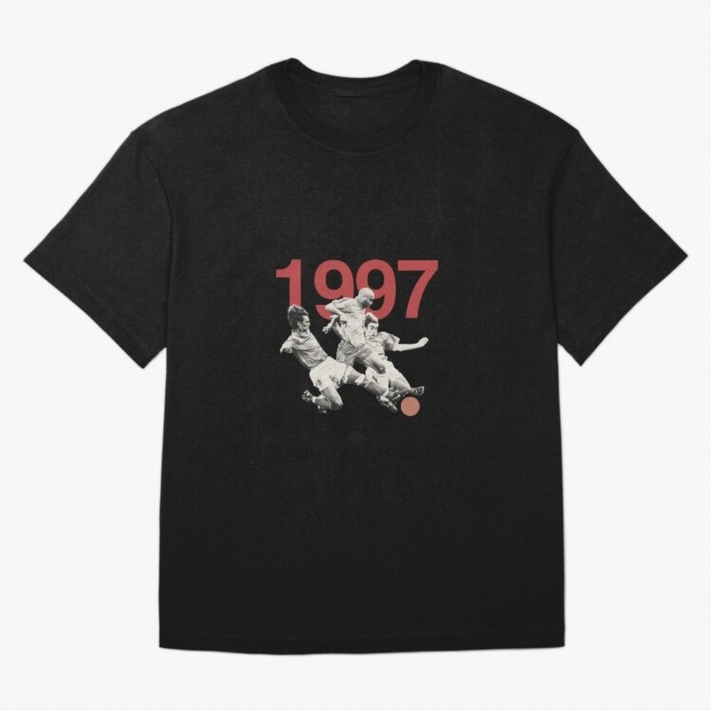 Ronaldo Maldini Cannavaro Tournoi de France 1997 Oversized T-Shirt Celebrate Football Heritage in FIFA World Cup 2026 USA Canada Mexico for Fans of Neymar, Haaland and Cristiano Ronaldo and Brazil, Bringing Soccer Culture, Superstar Moments,