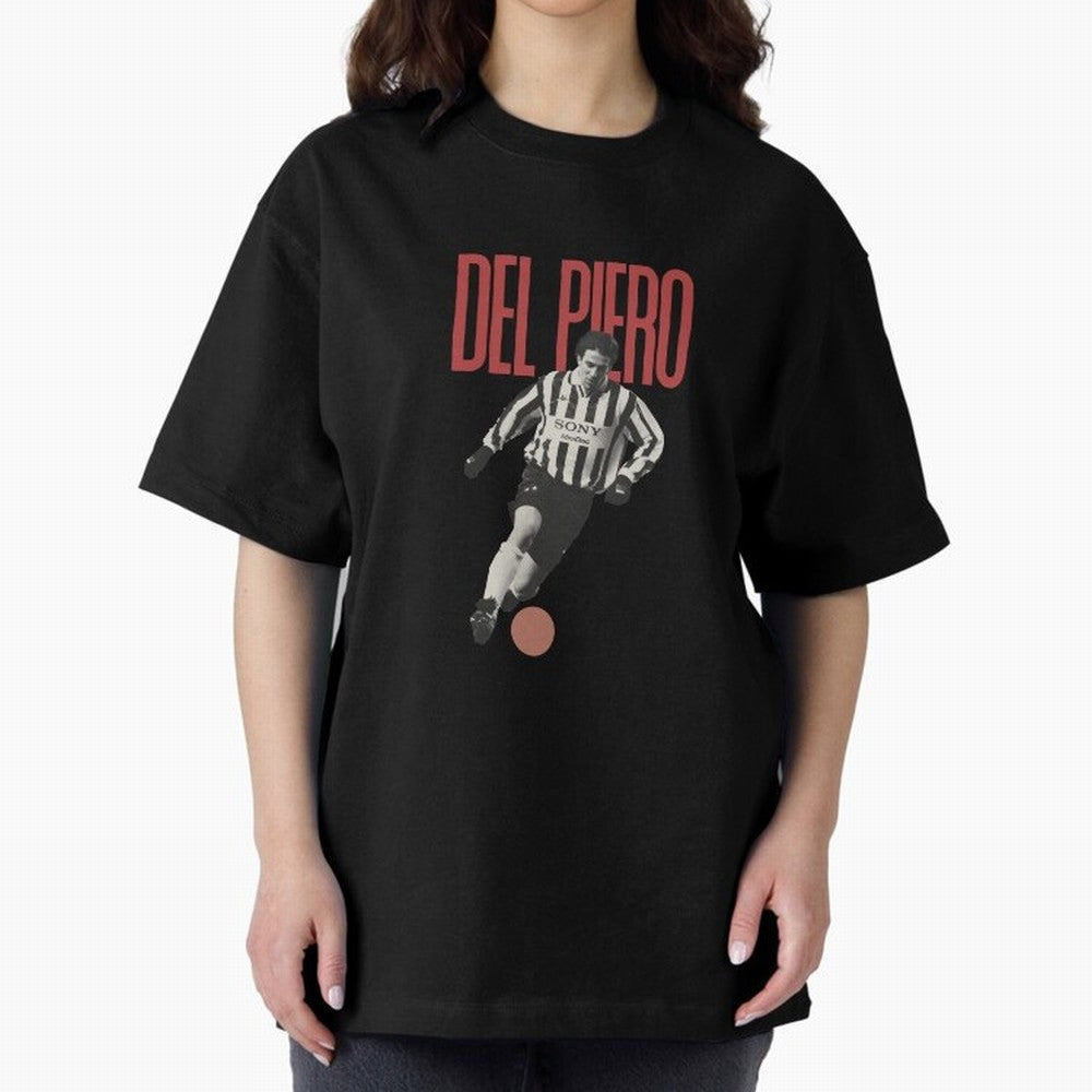 Alessandro Del Piero Minimalist Oversized T-Shirt Bring Retro Soccer Energy to the FIFA World Cup 2026 Group Stage Journey through Mbappe Highlights, Argentina Pride, Supporter Pride, Iconic Celebrations, Legendary Names and Global Match Day