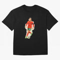CR7 Cristiano Ronaldo a powerful moment artwork Oversized T-Shirt Bring Legendary Rivalry Energy to FIFA World Cup 2026 Group Stage for Fans of Cristiano Ronaldo, Haaland and CR7 and Argentina, Bringing Football Festival Excitement, Trophy