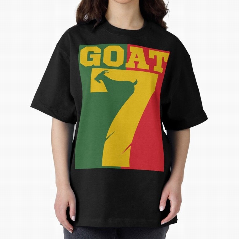 World Cup 2026 The Goat CR 7 Portugal Oversized T-Shirt Feel the Roar of Match Day Hype around FIFA World Cup 2026 USA Canada Mexico, Messi, Neymar and Mbappe, Argentina, France and Brazil, Vintage Soccer Flavor, Modern Football Stars, National