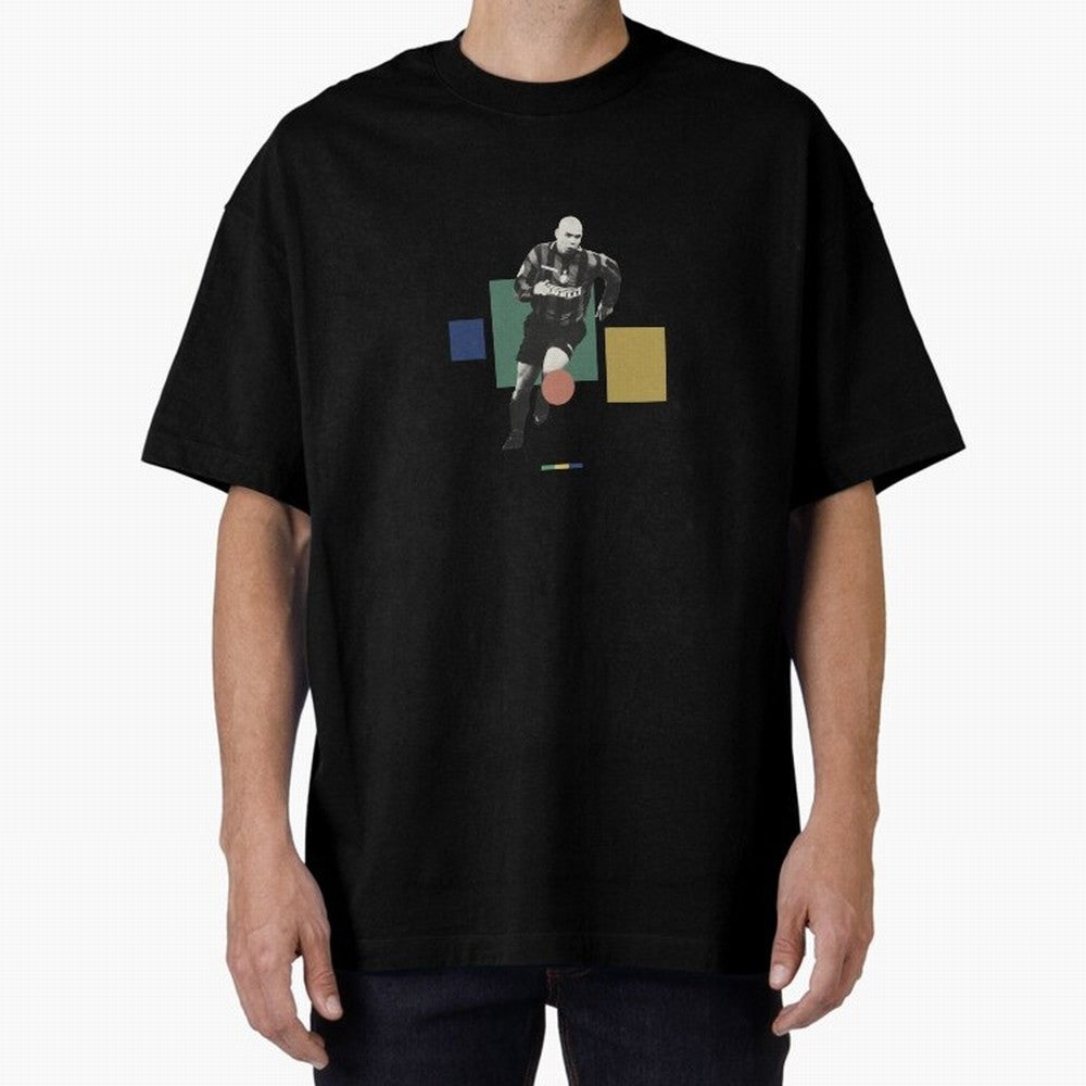 Ronaldo Nazario R9 Oversized T-Shirt Honor FIFA World Cup 2026 for Fans of CR7 and Portugal, Spain and Germany, Bringing Worldwide Fan Energy, Dramatic Goals, Stadium Lights and Championship Celebrations; Created for Match Day Parties, Soccer