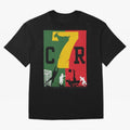 Portugal The Goat CR 7 World Cup 2026 Oversized T-Shirt Show Your Tournament Heart for Match Day Hype around FIFA World Cup 2026 Group Stage, Neymar, Argentina, Soccer Culture, Superstar Moments, National Team Dreams and Competitive Fire; Great for