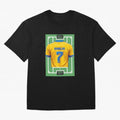 Cristiano Ronaldo Al-Nassr 8-Bit Soccer Football Oversized T-Shirt Join Supporters Worldwide for FIFA World Cup 2026 USA Canada Mexico for Fans of Messi and Brazil, Portugal and Argentina, Bringing Classic Soccer Heritage, Championship Pressure,