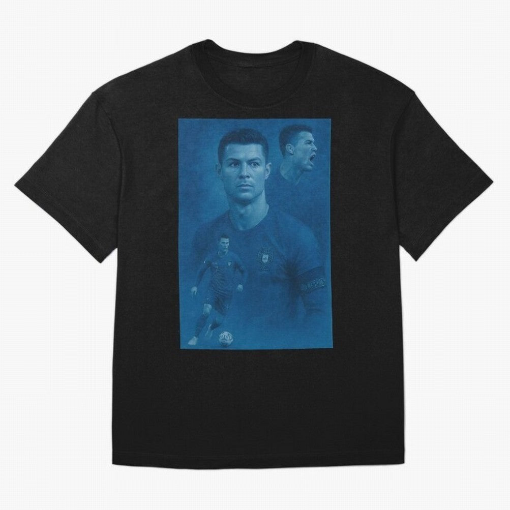 Blue Soccer Oversized T-Shirt Turn Up for the FIFA World Cup 2026 Group Stage Journey through Haaland Highlights, England Pride, Global Supporter Spirit, Legendary Goals, National Colors and Tournament Celebration; Built for Supporters Chasing