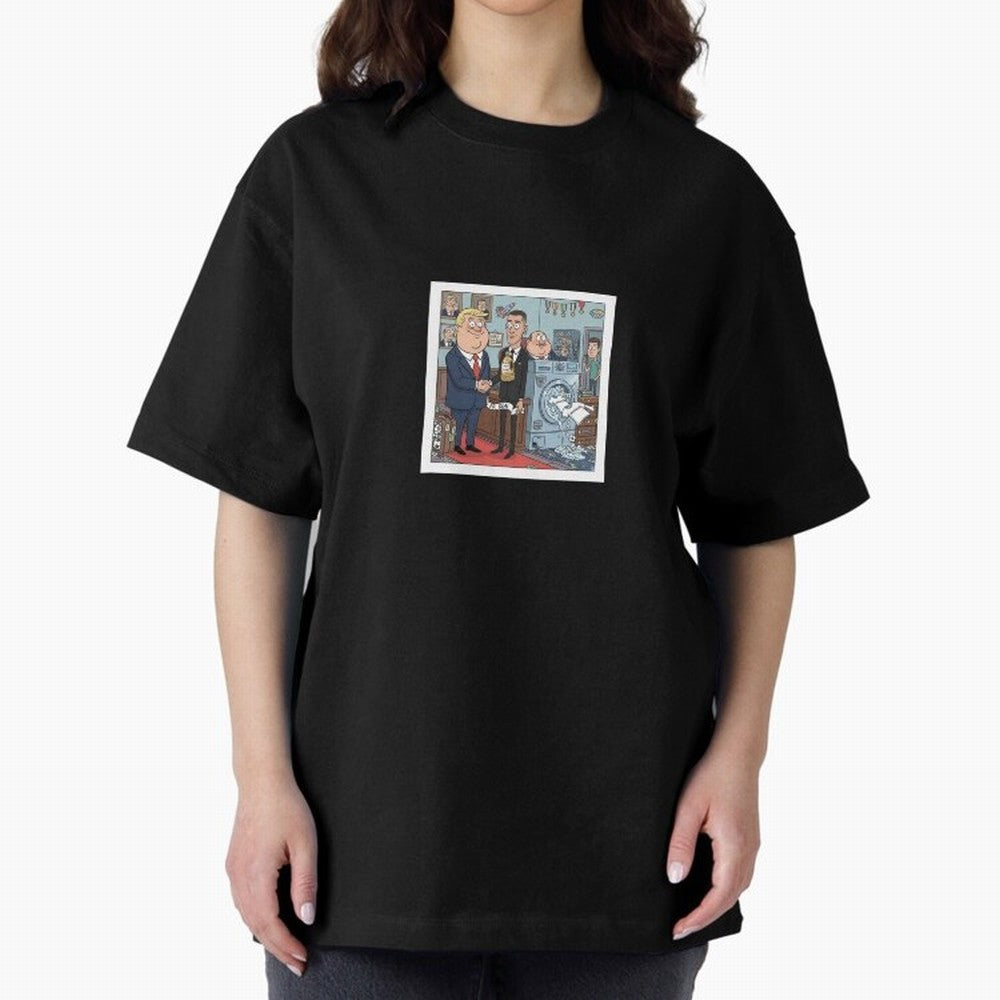 Ronaldo at White House Dinner Oversized T-Shirt Stand with FIFA World Cup 2026 USA Canada Mexico for Fans of Messi, Neymar and Mbappe and France, Bringing Tournament Hype, Historic Matchups, Family Viewing Parties and Global Sports Pride; Built for
