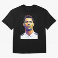 Cristiano Ronaldo Wpap Art Oversized T-Shirt Support the Legends of FIFA World Cup 2026 USA Canada Mexico Spirit, Filled with England, Cristiano Ronaldo, Haaland and CR7, Game Day Rituals, Football Legends, Country Pride and the Road to the Final;