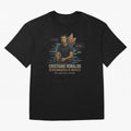 Cristiano Ronaldo Bronze Gamer ¨C Benchwarmers IRL Stats Don¡¯t Transfer Oversized T-Shirt Follow the Final Road of the FIFA World Cup 2026 USA Canada Mexico Journey through CR7 Highlights, Netherlands Pride, Game Day Rituals, Football Legends,