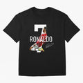 Cristiano Ronaldo - CR7 Oversized T-Shirt Share the Excitement of FIFA World Cup 2026 Spirit, Featuring England, France and Netherlands, Messi, Soccer Culture, Superstar Moments, National Team Dreams and Competitive Fire; Perfect for People Who