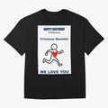 Tribute to Cristiano Ronaldo ¡ª 5 February Oversized T-Shirt Show Passion for the Stars of FIFA World Cup 2026 Spirit, Connected to England and Germany, CR7 and Messi, Fan Favorite Moments, National Team Passion, Big Match Drama and Soccer History;