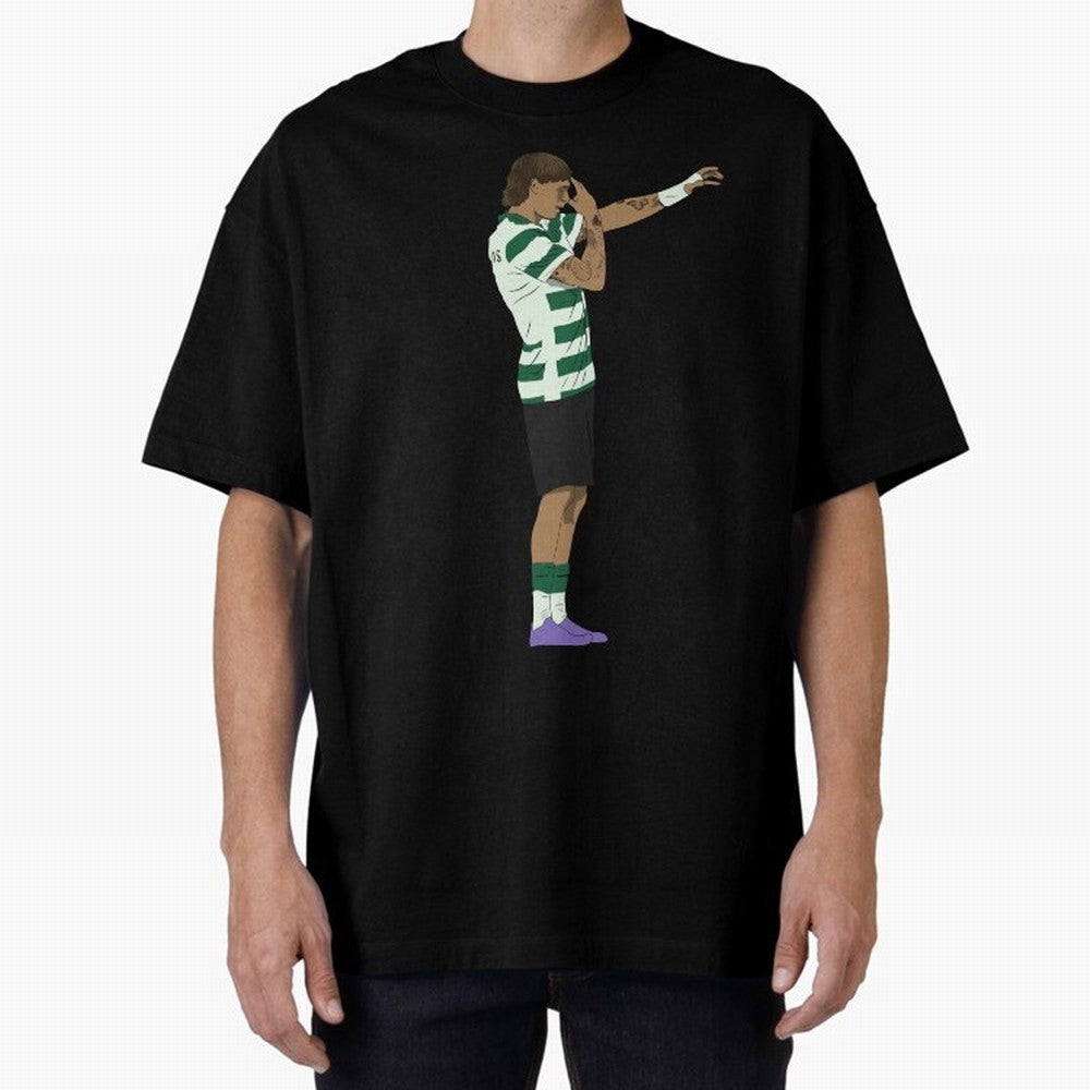 Ricardo Mangas Sporting Goal Celebration Minimalist Oversized T-Shirt Make the Season About FIFA World Cup 2026 Group Stage for Fans of Messi and Netherlands, Bringing Global Supporter Spirit, Legendary Goals, National Colors and Tournament