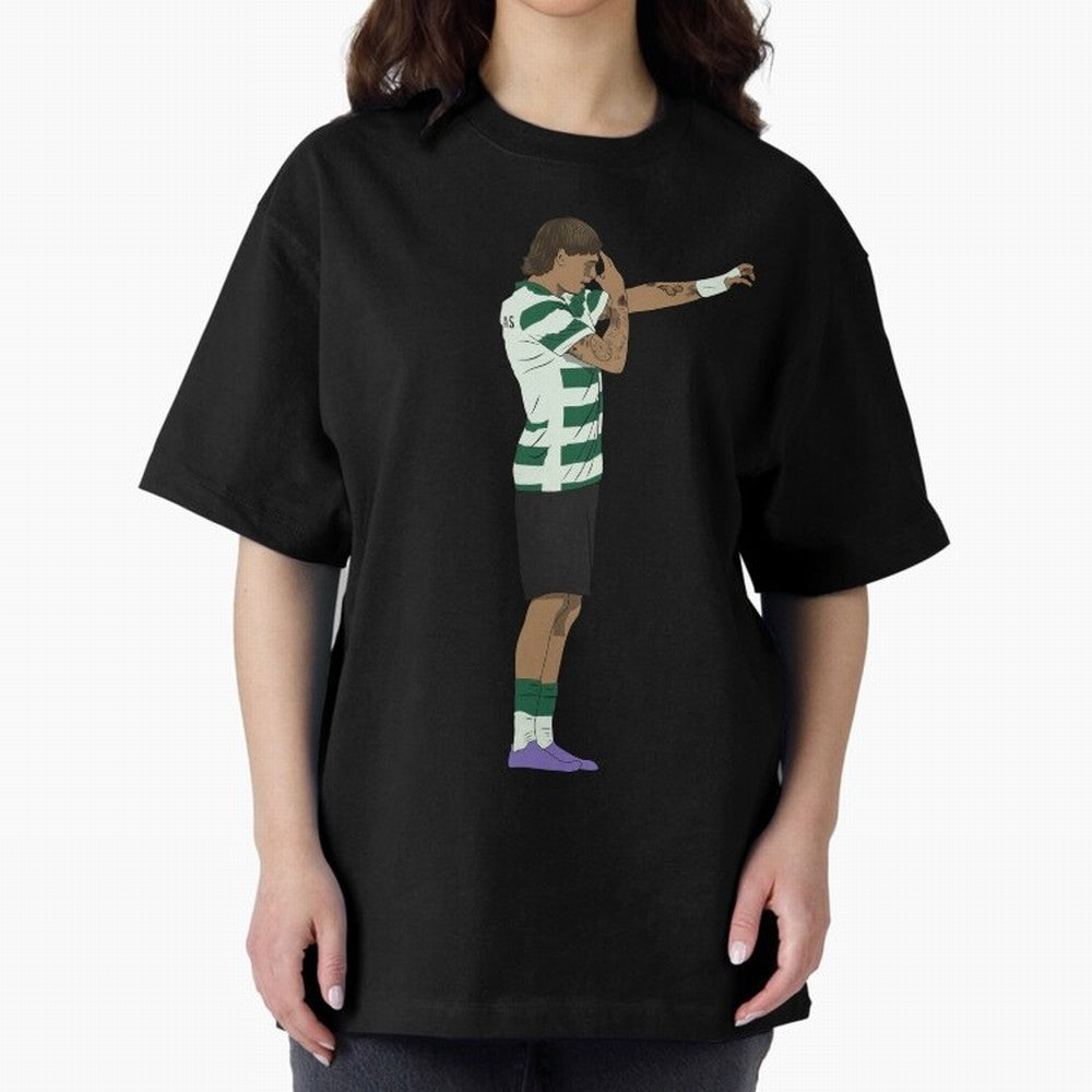 Ricardo Mangas Sporting Goal Celebration Minimalist Oversized T-Shirt Make the Season About FIFA World Cup 2026 Group Stage for Fans of Messi and Netherlands, Bringing Global Supporter Spirit, Legendary Goals, National Colors and Tournament