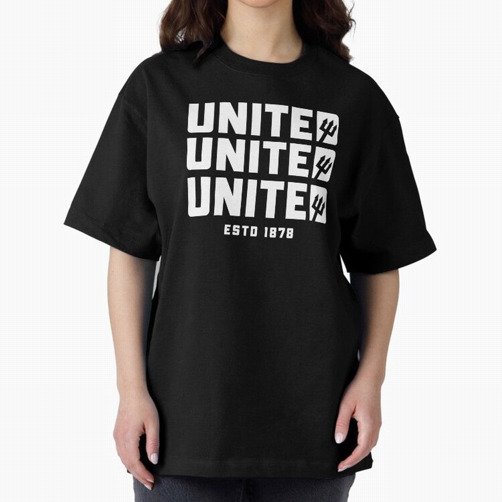 Manchester United United United Oversized T-Shirt Enjoy Global Football Passion for FIFA World Cup 2026 USA Canada Mexico, with Haaland, Brazil, Portugal and Argentina, Stadium Memories, Football Loyalty, International Chants and Championship
