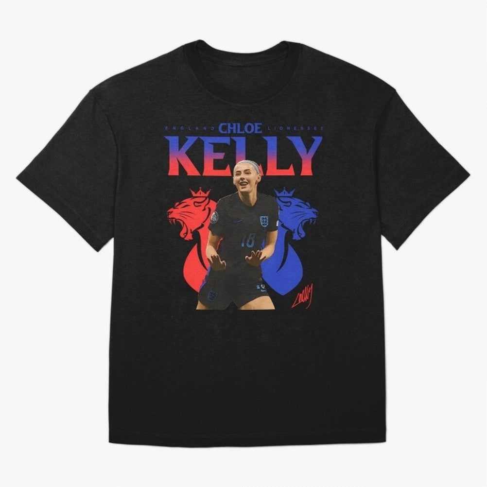 Chloe Kelly Oversized T-Shirt Show Support during Global Football Passion for FIFA World Cup 2026, Built around Mbappe, Argentina, France and Brazil, Supporter Pride, Iconic Celebrations, Legendary Names and Global Match Day Energy; Built for
