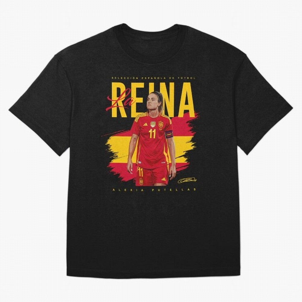 Alexia Putellas Oversized T-Shirt Show Your Stadium Side during the FIFA World Cup 2026 USA Canada Mexico Journey through Messi, CR7 and Mbappe Highlights, Spain and Netherlands Pride, Fan Favorite Moments, National Team Passion, Big Match Drama