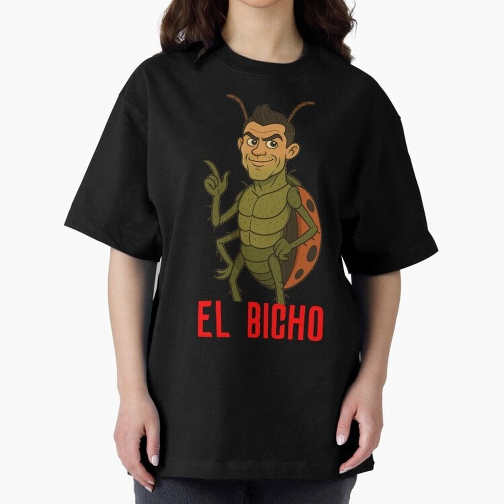 Ronaldo - El Bicho Oversized T-Shirt Support Iconic Players in Global Football Passion for FIFA World Cup 2026 Group Stage, Capturing Neymar, Haaland and Cristiano Ronaldo, Netherlands, Global Supporter Spirit, Legendary Goals, National Colors and