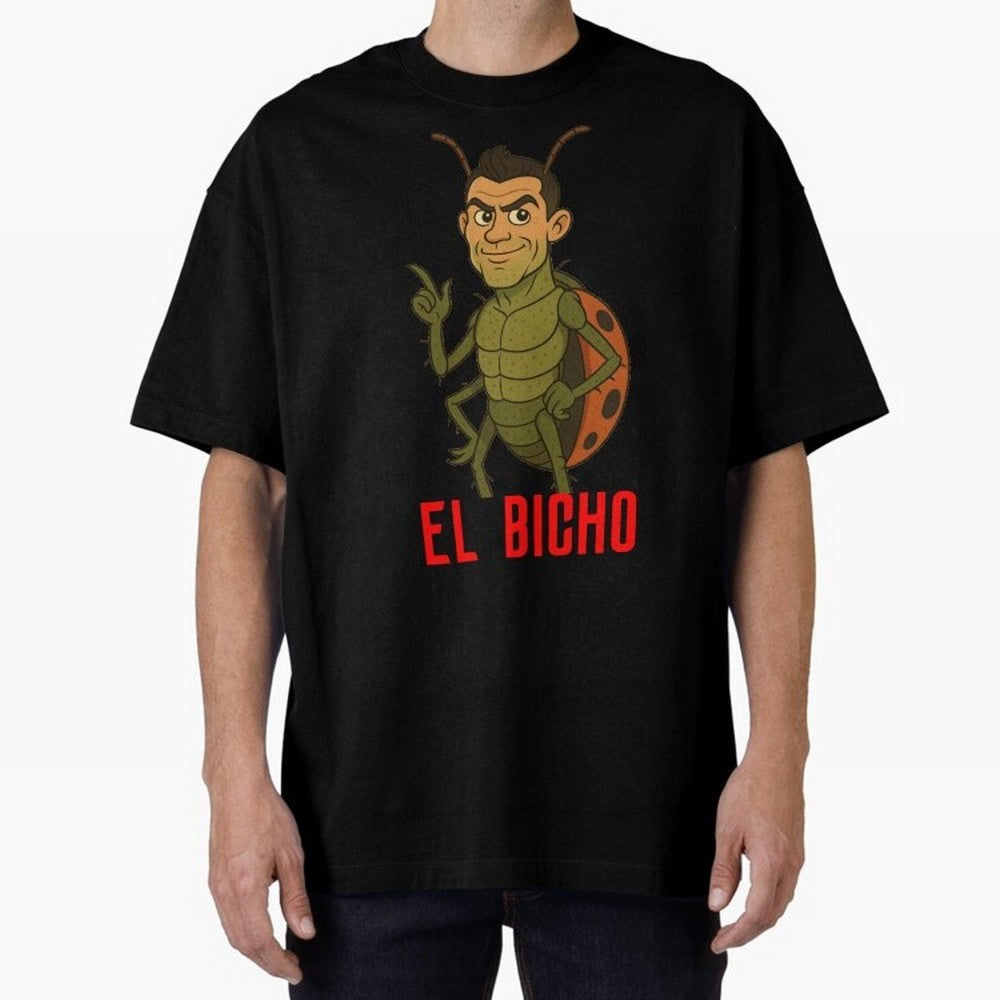 Ronaldo - El Bicho Oversized T-Shirt Support Iconic Players in Global Football Passion for FIFA World Cup 2026 Group Stage, Capturing Neymar, Haaland and Cristiano Ronaldo, Netherlands, Global Supporter Spirit, Legendary Goals, National Colors and
