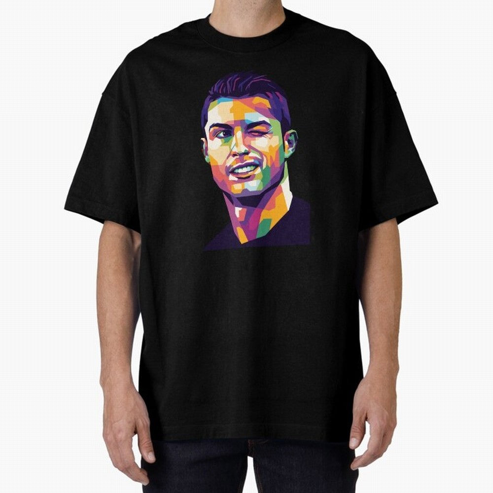Cristiano Ronaldo Oversized T-Shirt Show Your Tournament Heart for FIFA World Cup 2026 Group Stage Built around Messi, Portugal, Spain and Germany Energy, Sports Nostalgia, International Competition, Famous Players and Unforgettable Victories;