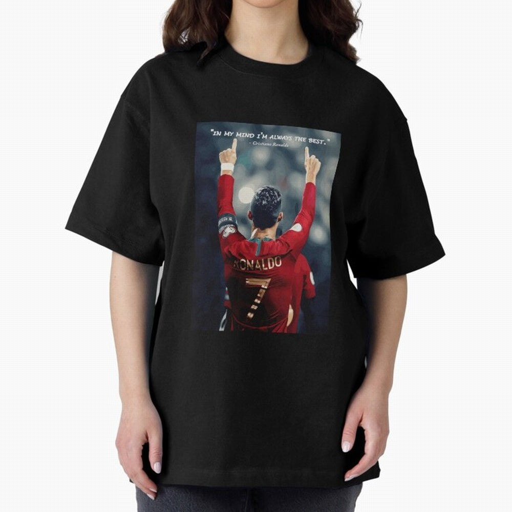 Cristiano Ronaldo Oversized T-Shirt Carry the Dream of the FIFA World Cup 2026 Group Stage Journey through Cristiano Ronaldo Highlights, England and Germany Pride, Classic Soccer Heritage, Championship Pressure, Fan Loyalty and International Pride;