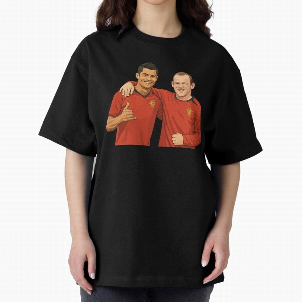 Ron & Roon Oversized T-Shirt Create FIFA World Cup 2026 USA Canada Mexico Made for Mbappe, England and Germany Energy, Championship Spirit, Famous Goals, Roaring Crowds and International Football Unity; Made for Collectors Who Enjoy Iconic Players,
