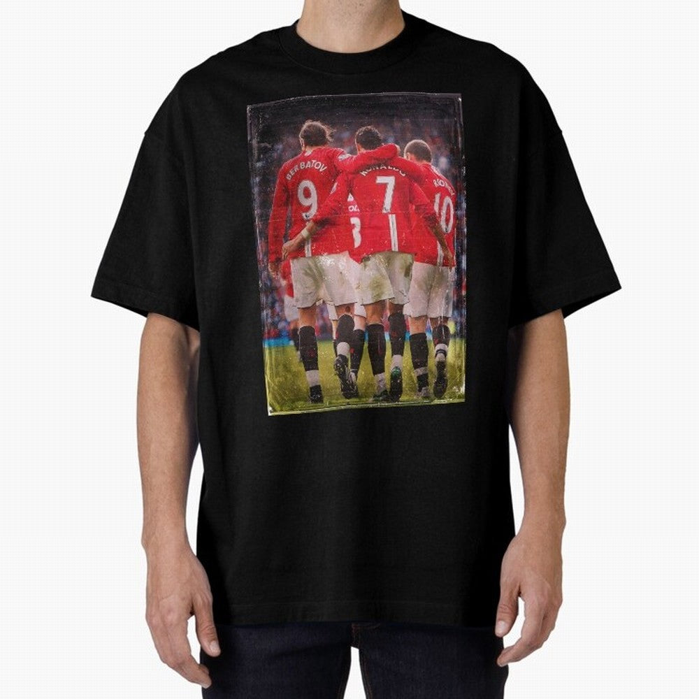 Ronaldo Berbatov Rooney Oversized T-Shirt Fuel the Hype around Match Day Hype around FIFA World Cup 2026 USA Canada Mexico, Messi and Cristiano Ronaldo, England and Germany, Classic Soccer Heritage, Championship Pressure, Fan Loyalty and