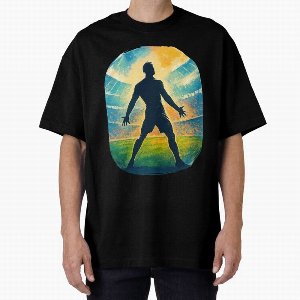 Cristiano Ronaldo CR7 Oversized T-Shirt Showcase FIFA World Cup 2026 USA Canada Mexico Spirit, Capturing Portugal, Spain and Germany, Neymar, Vintage Soccer Flavor, Modern Football Stars, National Flags and Final Night Emotion; Built for Supporters