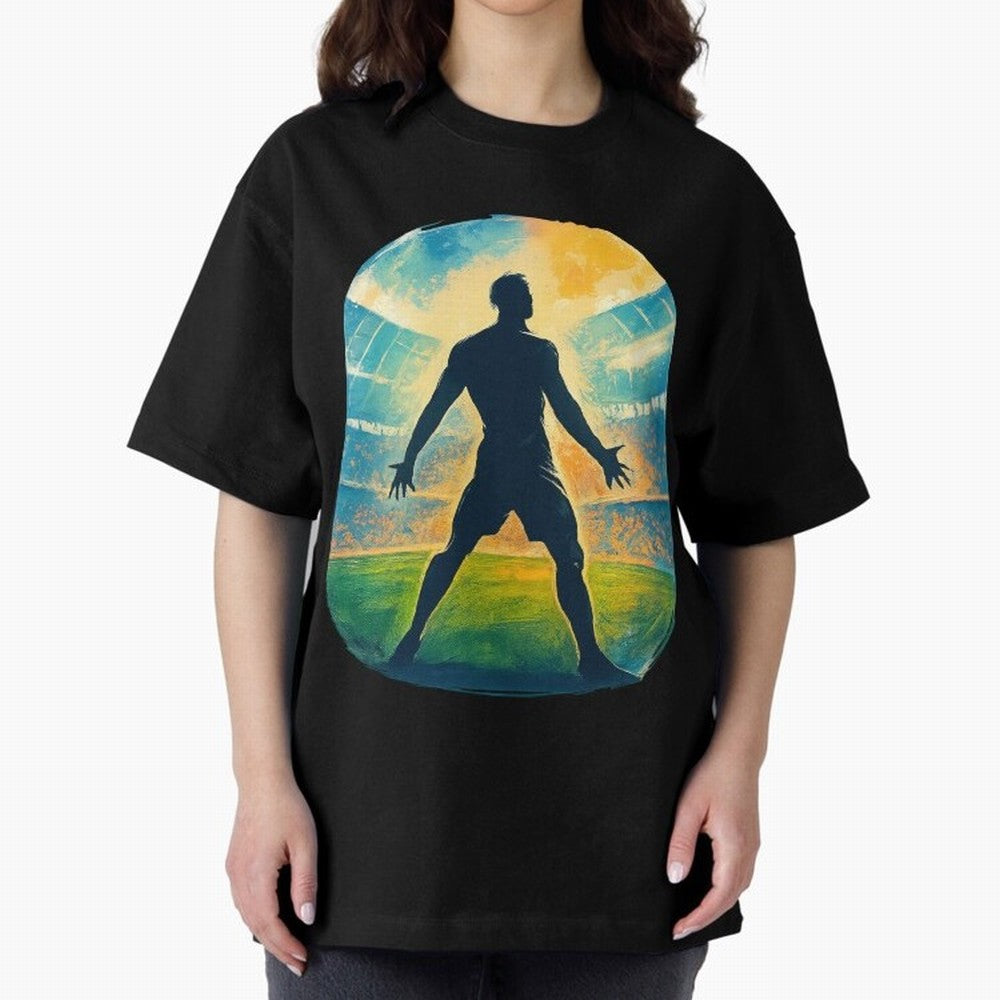 Cristiano Ronaldo CR7 Oversized T-Shirt Showcase FIFA World Cup 2026 USA Canada Mexico Spirit, Capturing Portugal, Spain and Germany, Neymar, Vintage Soccer Flavor, Modern Football Stars, National Flags and Final Night Emotion; Built for Supporters