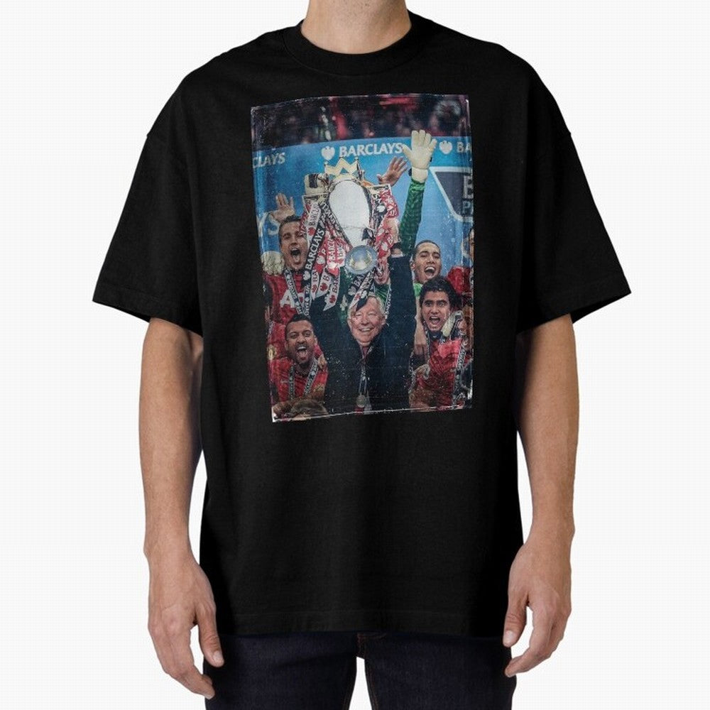 Sir Alex Ferguson Vintage Oversized T-Shirt Back the Journey through FIFA World Cup 2026 Group Stage Spirit, Capturing France and Portugal, Messi and Cristiano Ronaldo, Worldwide Fan Energy, Dramatic Goals, Stadium Lights and Championship