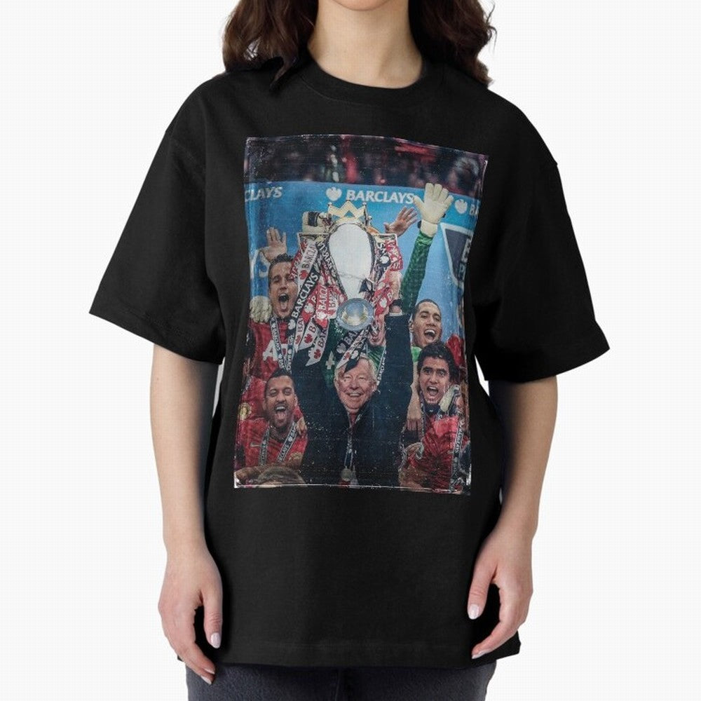 Sir Alex Ferguson Vintage Oversized T-Shirt Back the Journey through FIFA World Cup 2026 Group Stage Spirit, Capturing France and Portugal, Messi and Cristiano Ronaldo, Worldwide Fan Energy, Dramatic Goals, Stadium Lights and Championship