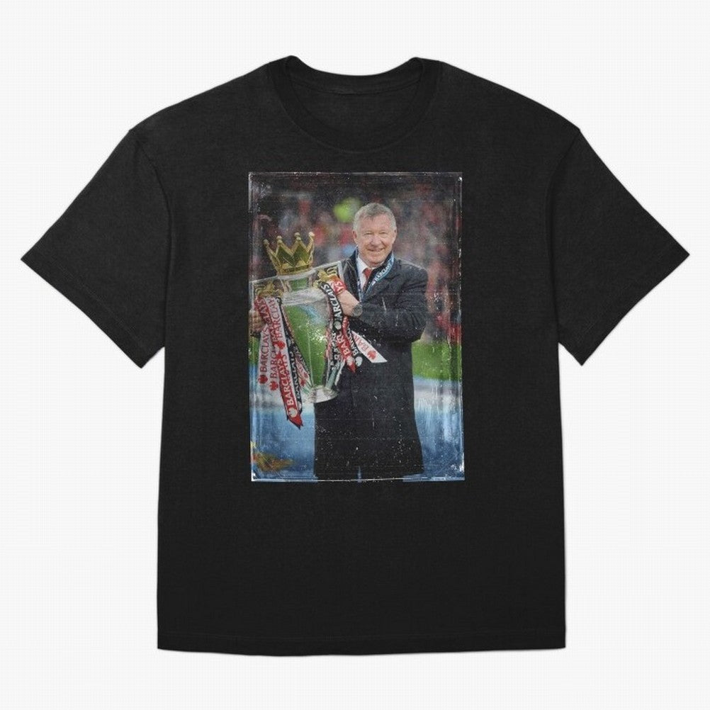 Sir Alex Ferguson Champion Oversized T-Shirt Bring Home Match Day Hype around FIFA World Cup 2026, Messi, Neymar and Mbappe, Brazil, Portugal and Argentina, Goal Celebration Energy, Supporter Heritage, Football Icons and Worldwide Tournament Joy;
