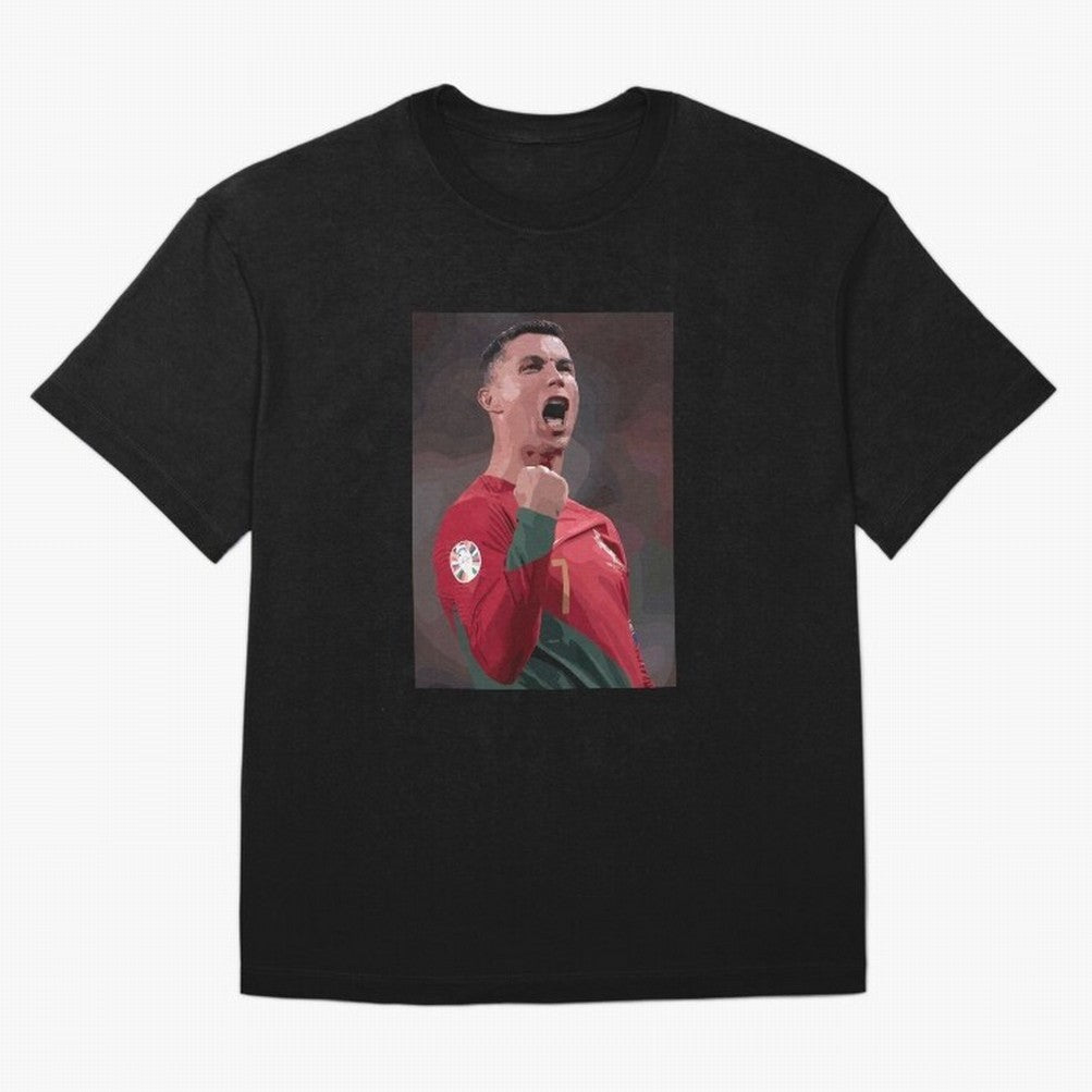 Cristiano Ronaldo Oversized T-Shirt Bring Trophy Dreams to the FIFA World Cup 2026 Group Stage Journey through Mbappe and Neymar Highlights, Portugal, Spain and Germany Pride, Classic Soccer Heritage, Championship Pressure, Fan Loyalty and