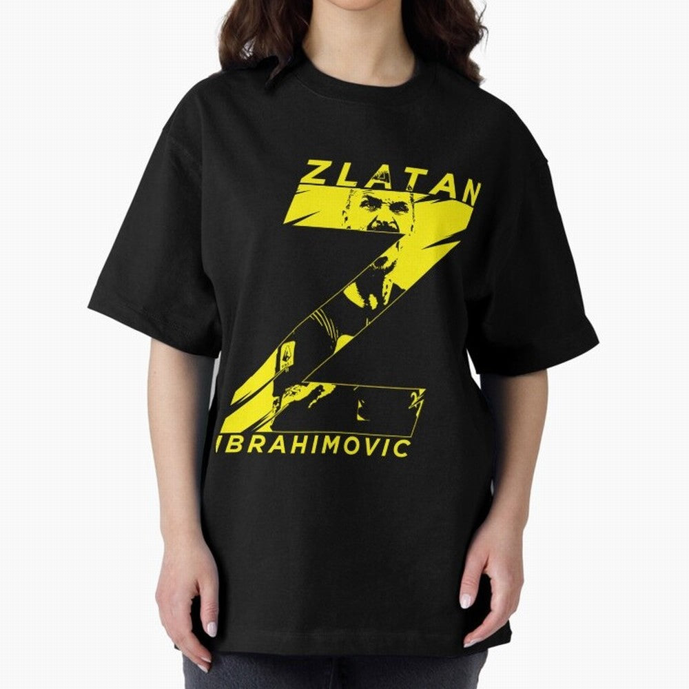 Zlatan Ibrahimovic Swedish God Gjq588 Oversized T-Shirt Make Your Look Match FIFA World Cup 2026 Group Stage Inspired by Mbappe and Neymar, Argentina and Brazil Energy, Soccer Culture, Superstar Moments, National Team Dreams and Competitive Fire;