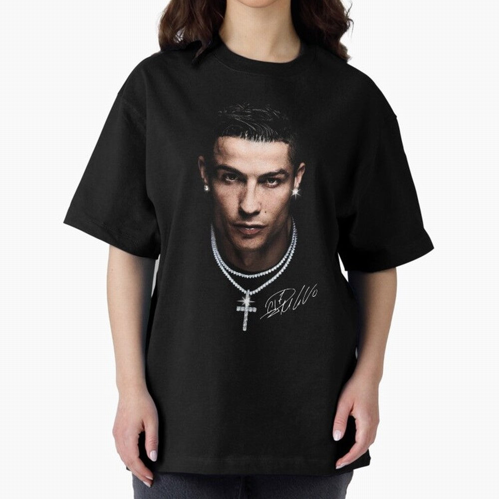 CR7 - Streetwear Clothing | Oversized T-Shirt Stand Proud for Match Day Hype around FIFA World Cup 2026, Messi and Cristiano Ronaldo, Portugal, Spain and Germany, Goal Celebration Energy, Supporter Heritage, Football Icons and Worldwide Tournament