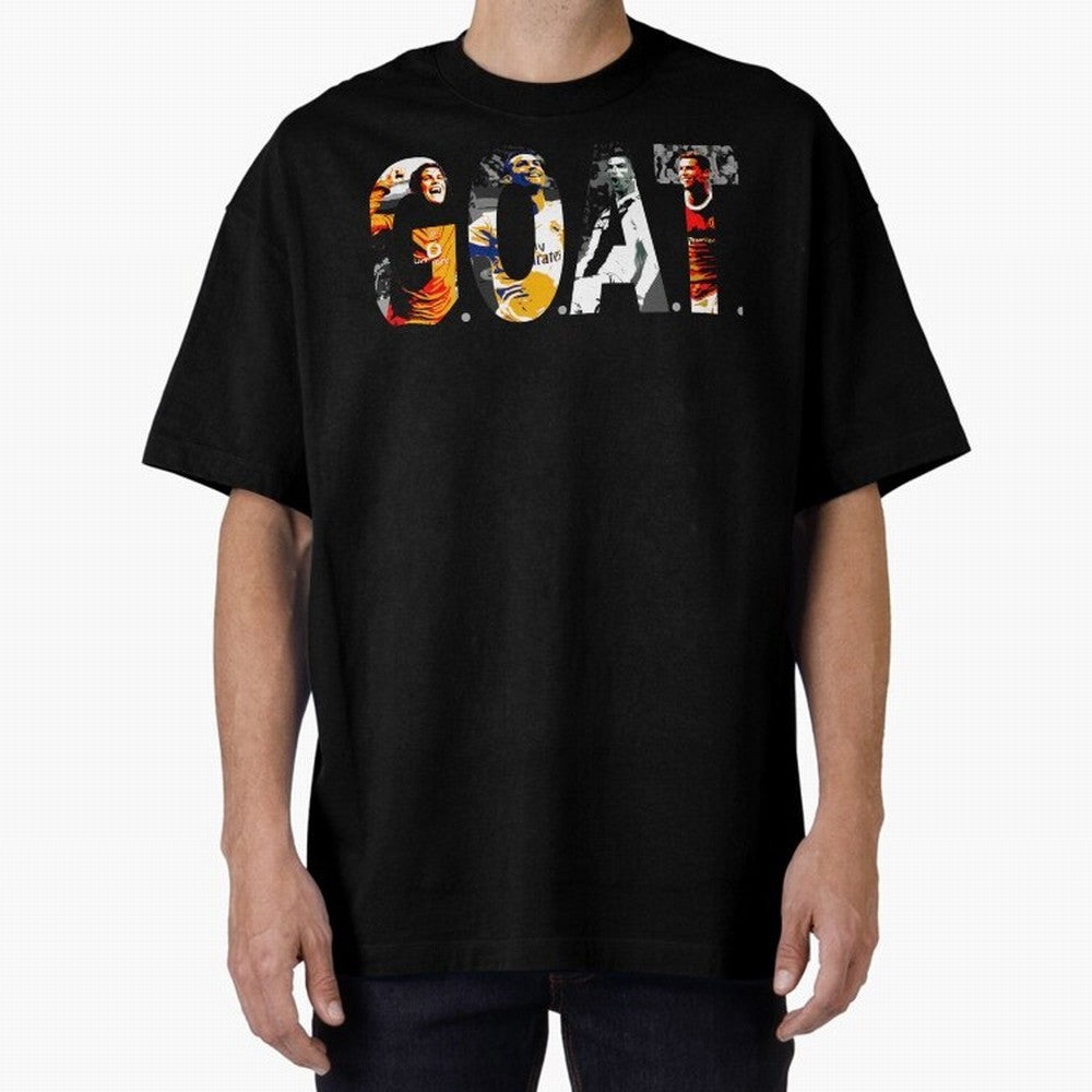 Cristiano Ronaldo Oversized T-Shirt Relive FIFA World Cup 2026 Spirit, Capturing England and Germany, Mbappe and Neymar, Global Supporter Spirit, Legendary Goals, National Colors and Tournament Celebration; Built for Supporters Chasing Trophy