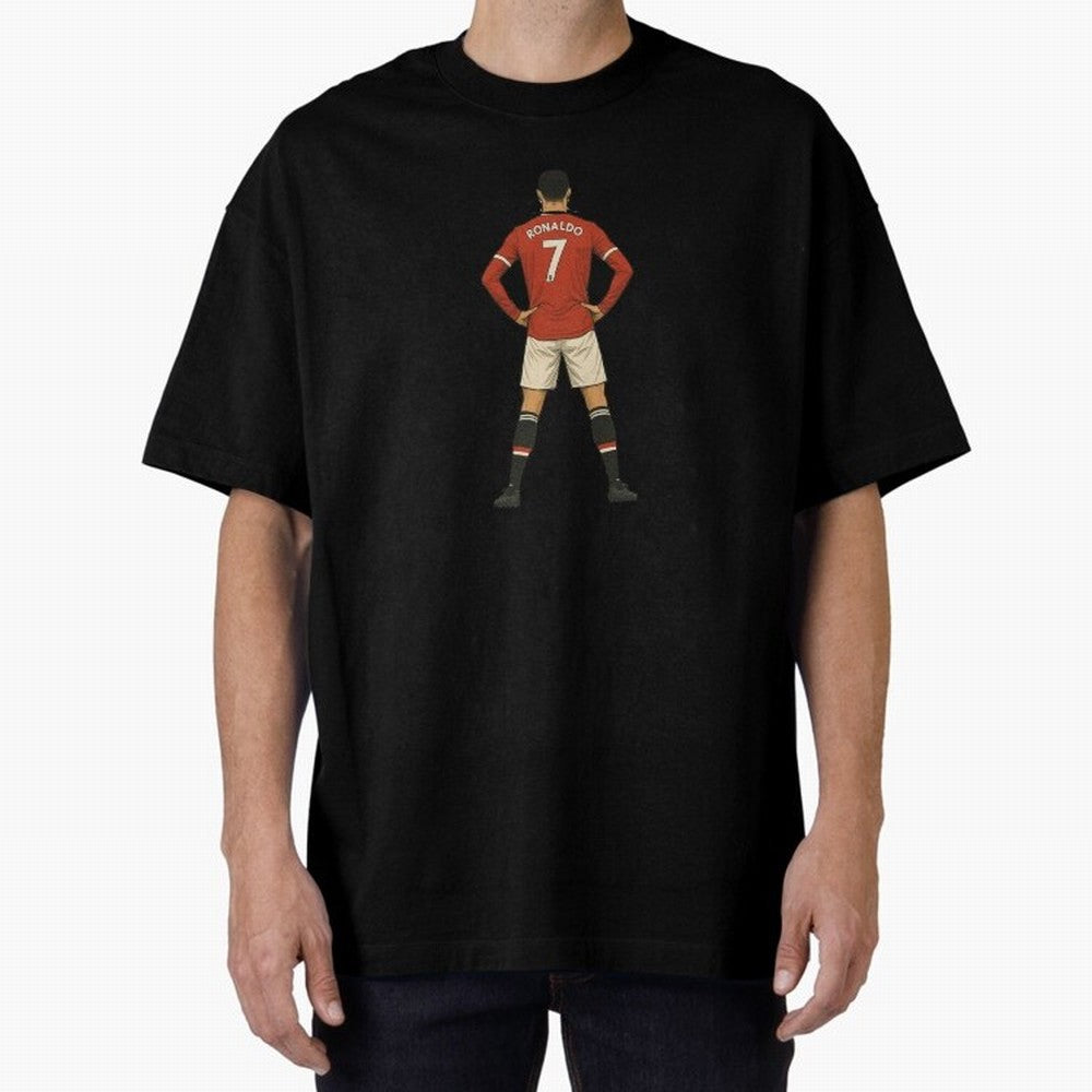 Ronaldo Oversized T-Shirt Stand Out with Spirit from Global Football Passion for FIFA World Cup 2026 Group Stage, Connected to Neymar, France and Portugal, Match Day Excitement, Supporter Culture, Golden Goals and Global Football Passion; Ideal for
